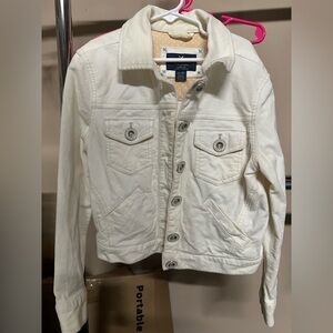 American eagle corduroy button up blazer